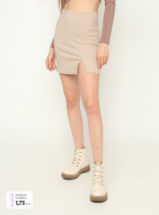 FALDA SSKVILINAS-BE TALLY OI23 BEIGE S