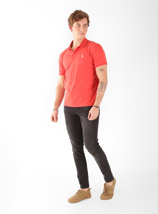 POLERA MANGA CORTA PENGUIN BASICA JERSEY