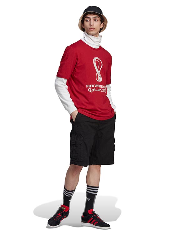 CAMISETA COPA MUNDIAL DE LA FIFA 2022 GRAPHIC ADIDAS