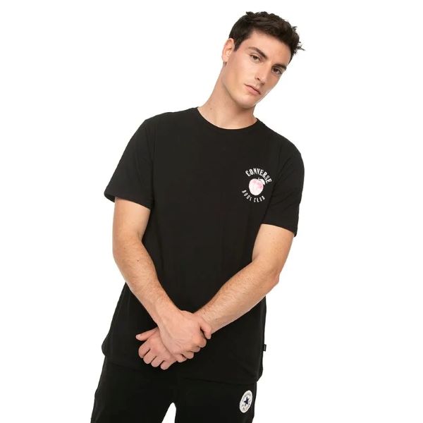 POLERA CONVERSE BOOK CLUB TEE BLACK