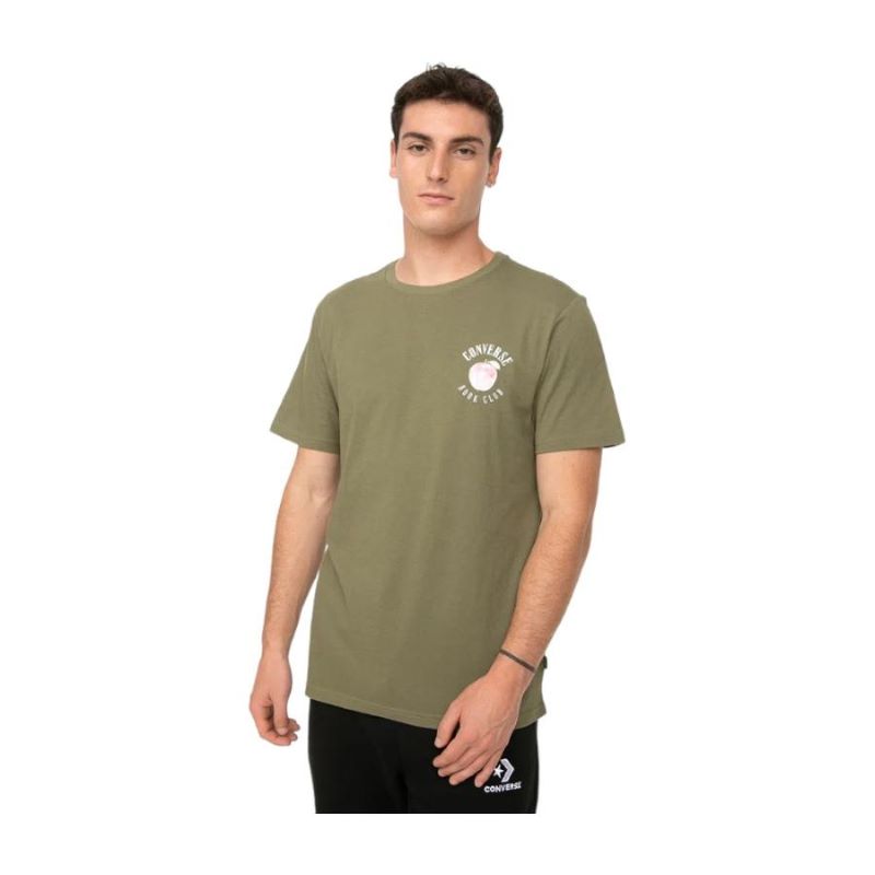 POLERA CONVERSE BOOK CLUB TEE UTILITY VERDE
