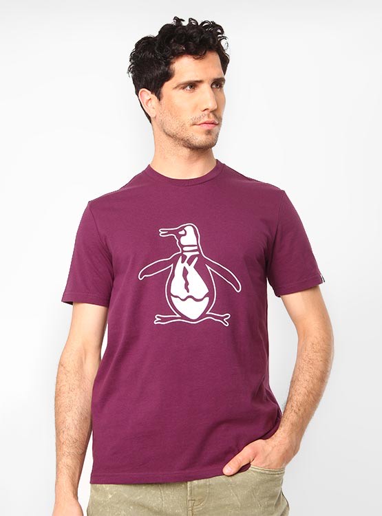 POLERA PENGUIN MANGA CORTA BURDEO