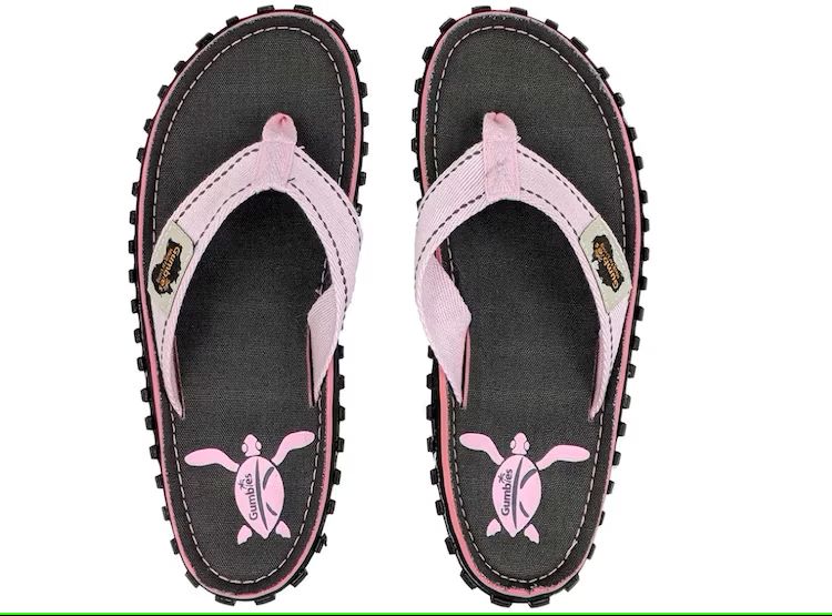SANDALIA CANVAS TURTLE GUMBIES