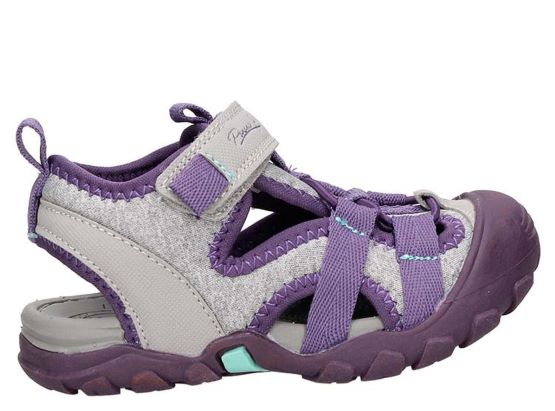 SANDALIA NIÑA PANAMA JACK GRIS KD311
