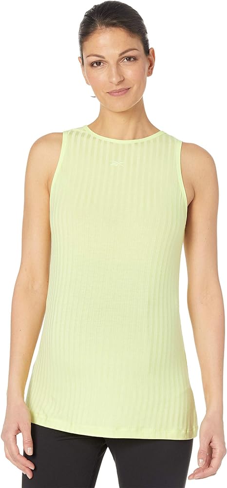 Polera Reebok Women's Maternity Fitness Tank Top Amarilla