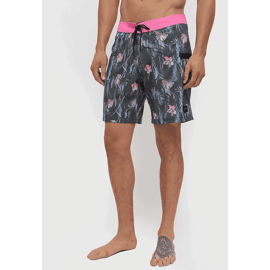 TRAJE DE BAÑO HOMBRE RUSTY GRIS