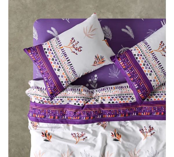 SABANA CANNON LAVANDER KING 144 HILOS
