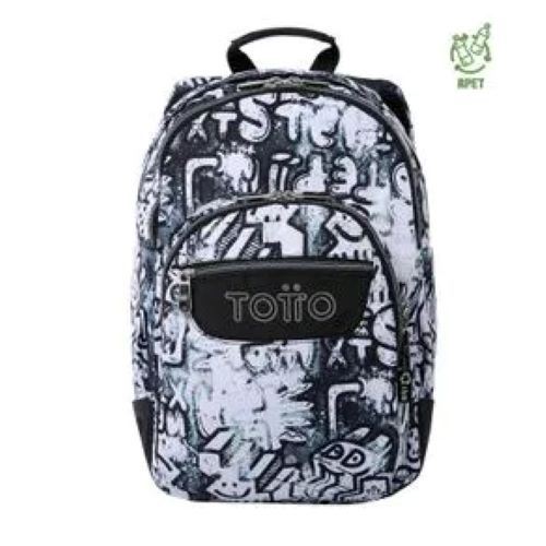 SET ESCOLAR TOTTO MOCHILA - LONCHERA - ESTUCHE