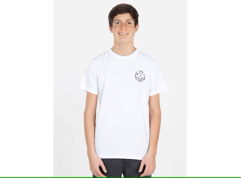 POLERA MAUI MC 5P672-MV23 LISO WHITE T.S BLANCA