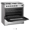 COCINA A GAS 6 PLATOS MADEMSA QUEMADORES LATERALES M 820 T - Imagen 2