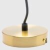 Lampara Vidrio Copa 25x25x28 Basement Home - Imagen 3