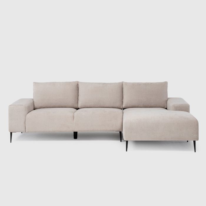 Sofa Seccional Derecho Castelo Beige Moderno