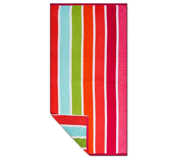 Toalla Playa Rayas American Family 75x150 cm