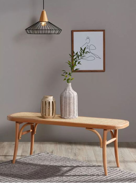 Banqueta Nizuc Natural Alaniz Home