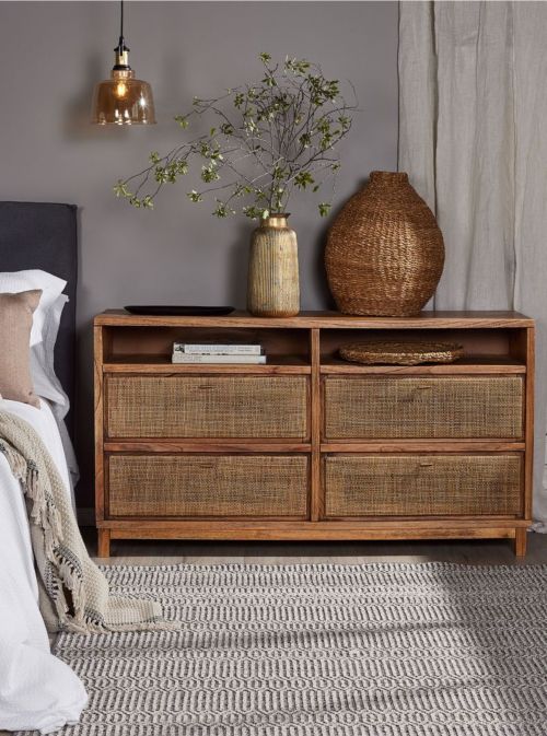 Cómoda Ranco Ratán Alaniz Home