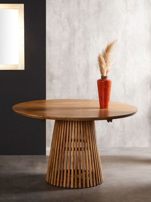 Mesa de Comedor Redonda Córdova 128 cm Alaniz Home
