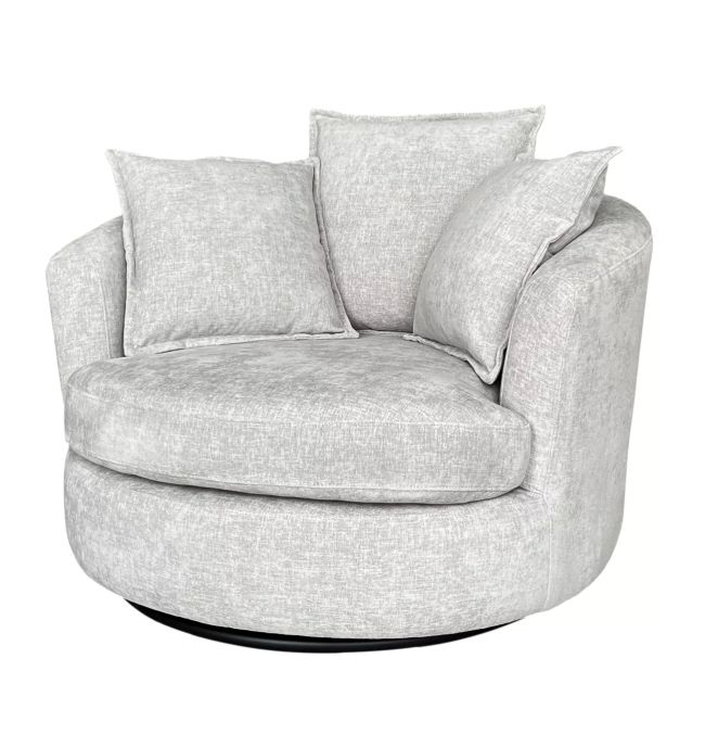 Sofa Giratorio Chenille Alaniz Home Arena