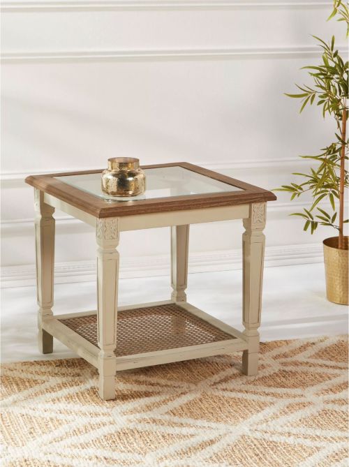 Mesa Lateral Junco Amparo 55x55 cm Sarah Miller