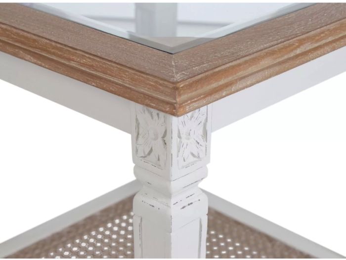 Mesa Lateral Junco Amparo 55x55 cm Sarah Miller - Imagen 2