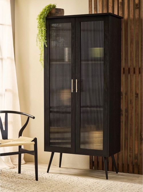 Vitrina Vidrio Flauta 2P Alaniz Home