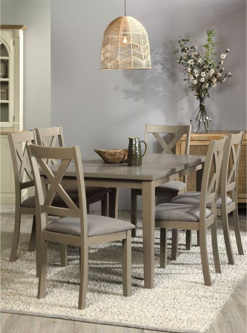 Juego Comedor Naomi 6 Sillas Sarah Miller