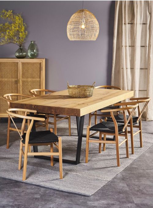 Juego Comedor Meraki 6 Sillas Alaniz Home