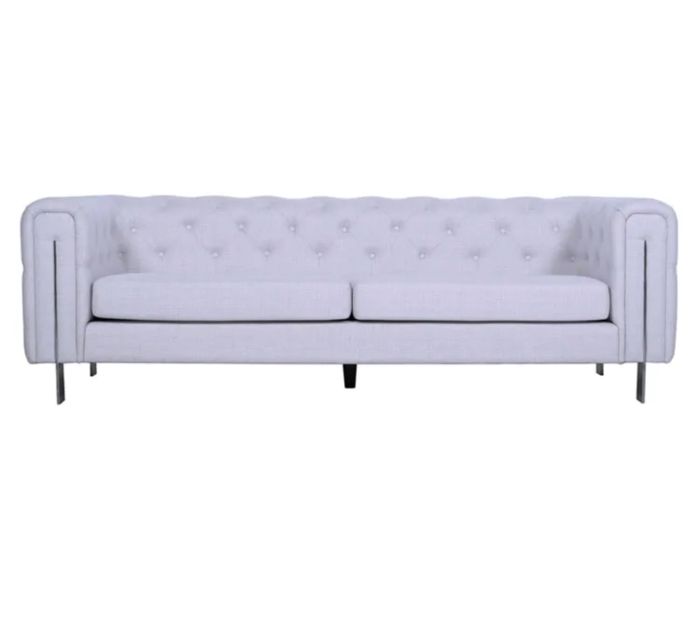 SOFÁ RIPLEY HOME CAPTIONE NEW VICTORIA 3 CUERPOS BLANCO