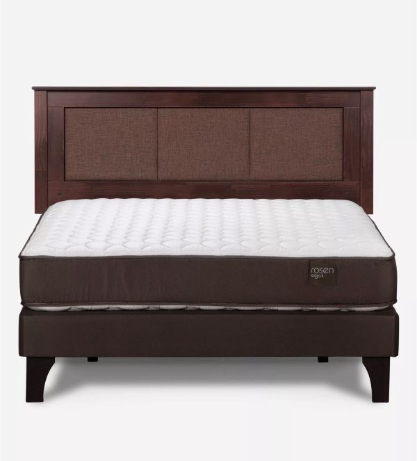 Cama Europea Ergo T 2 Plazas x200 cm + Respaldo Rachel Rosen