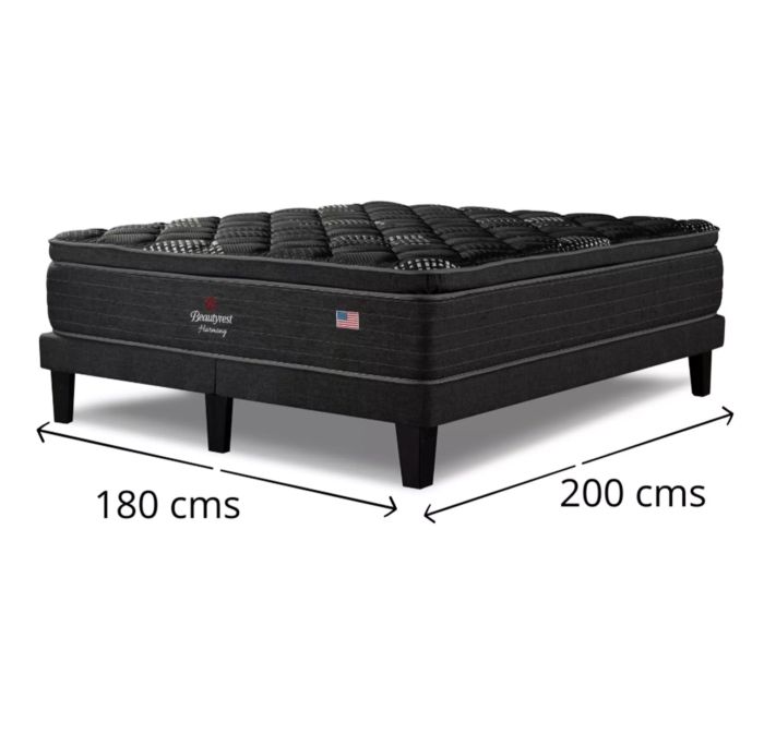 Cama Europea Harmony King Beautyrest - Imagen 2