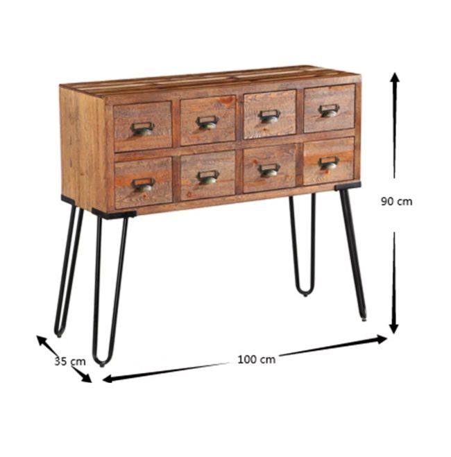 Arrimo Elm 100x35 cm Alaniz Home - Imagen 6