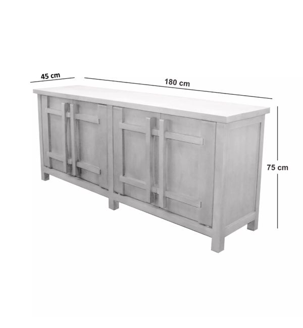 Buffet Wabi Sabi 180x45x75 Alaniz Home - Imagen 2