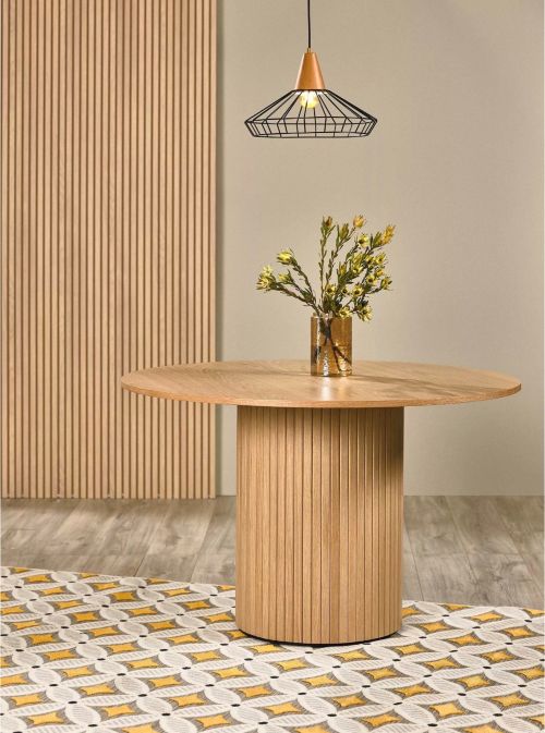 Mesa de Comedor Simón 120 cm Redonda Attimo