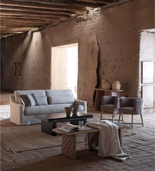 Arrimo Wabi Sabi 140x40x80 cm Alaniz Home - Imagen 4
