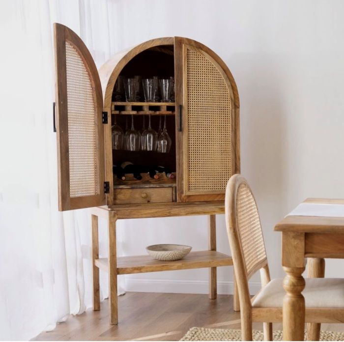 Bar Boho Natural 2 Puertas Roberta Allen